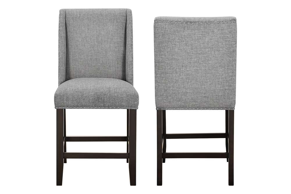 New Classic Furniture - Faust Counter Chair (Set of 2)-Gray - D1221-22 veiw 1