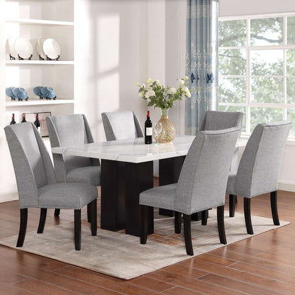 New Classic Furniture - Faust Dining Chair (Set of 2)-Gray - D1221-20 veiw 7