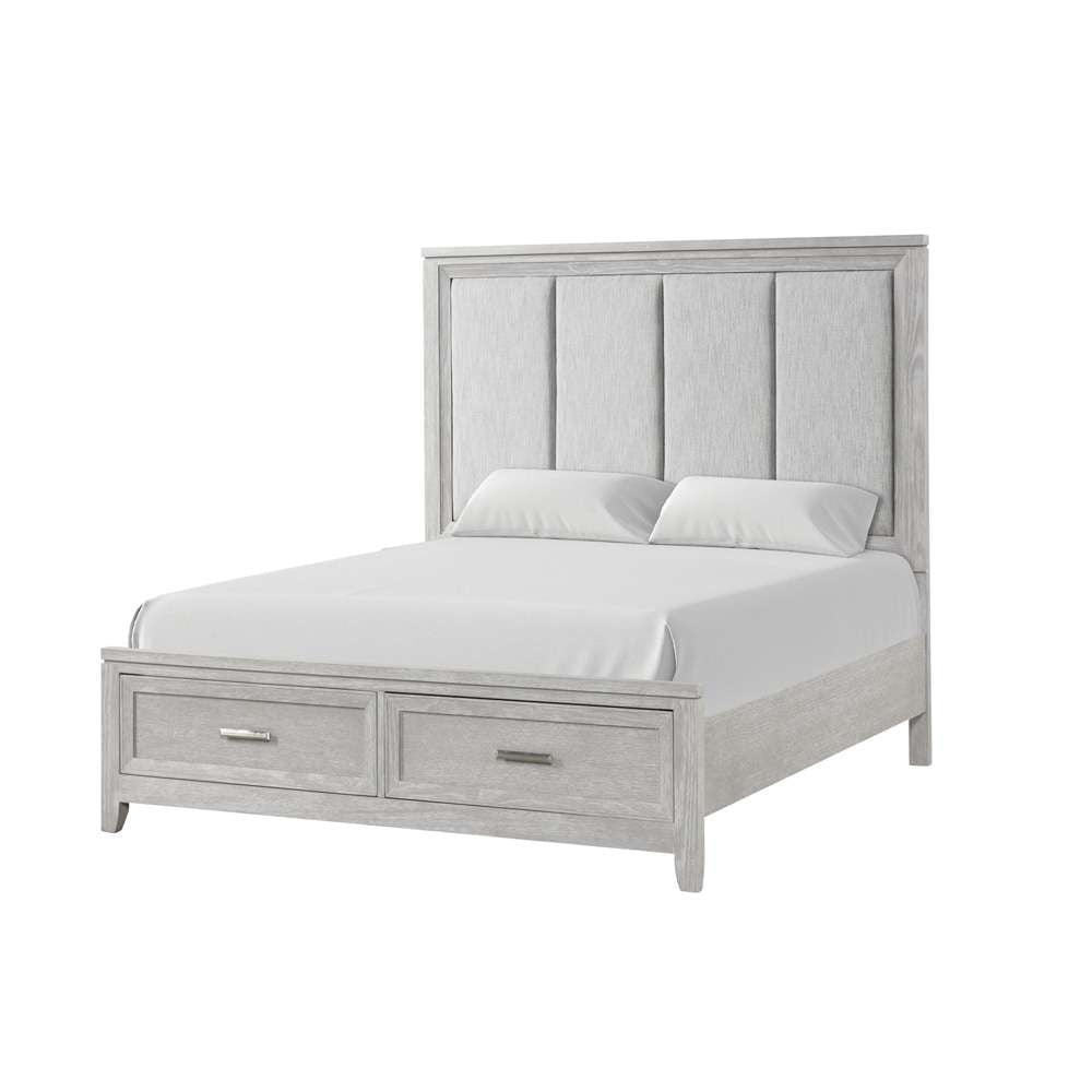 New Classic Furniture - Fiona 50in Queen Bed-Gray - 00-2442-300 veiw 1