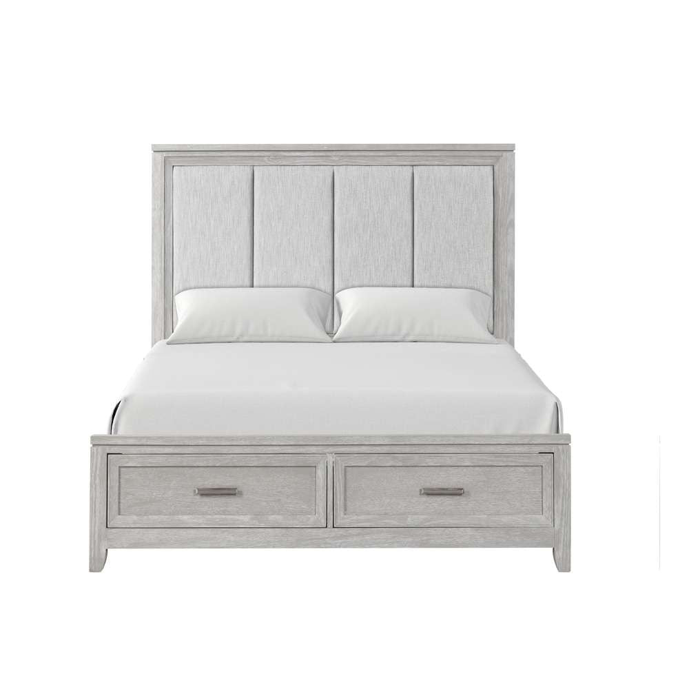 New Classic Furniture - Fiona 50in Queen Bed-Gray - 00-2442-300 veiw 4