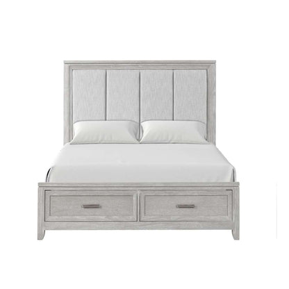 New Classic Furniture - Fiona 50in Queen Bed-Gray - 00-2442-300 veiw 4