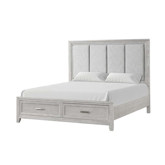 New Classic Furniture - Fiona 60in Western King Bed-Gray - 00-2442-200 veiw 1