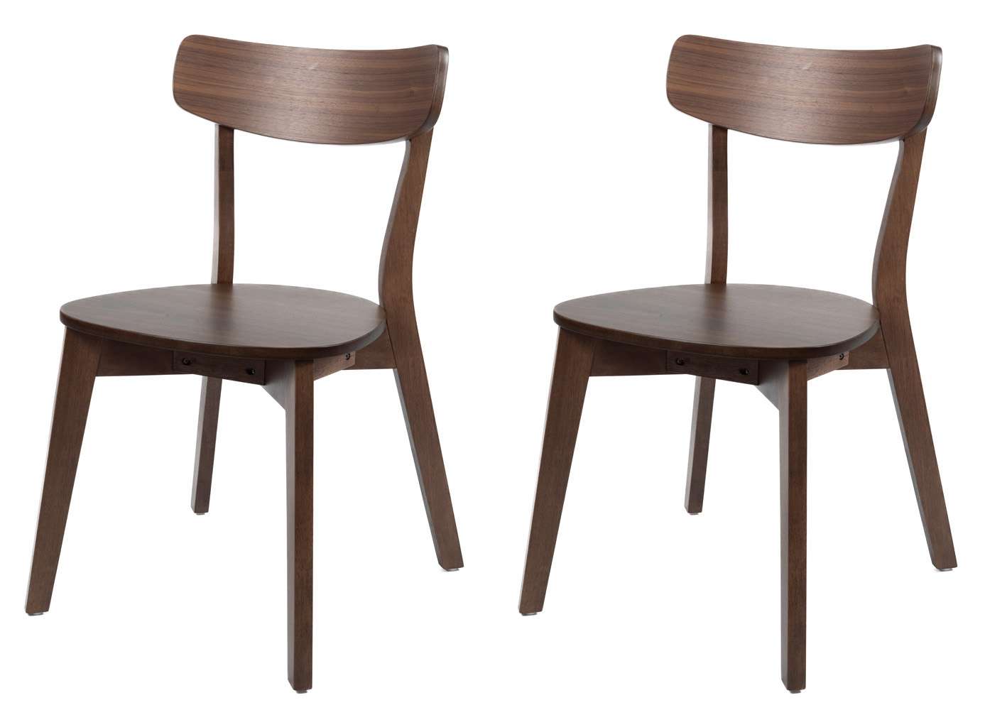 New Classic Furniture - Gabby Chair-Walnut (Set of 2) - D501-20 veiw 1