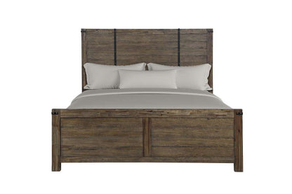 New Classic Furniture - Galleon Walnut 5/0 Queen Bed - 00-1111-300 veiw 2
