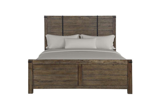 New Classic Furniture - Galleon Walnut 5/0 Queen Bed - 00-1111-300 veiw 2