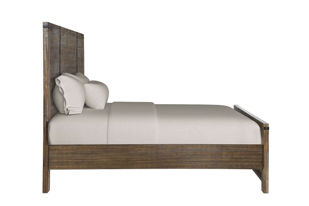 New Classic Furniture - Galleon Walnut 5/0 Queen Bed - 00-1111-300 veiw 3