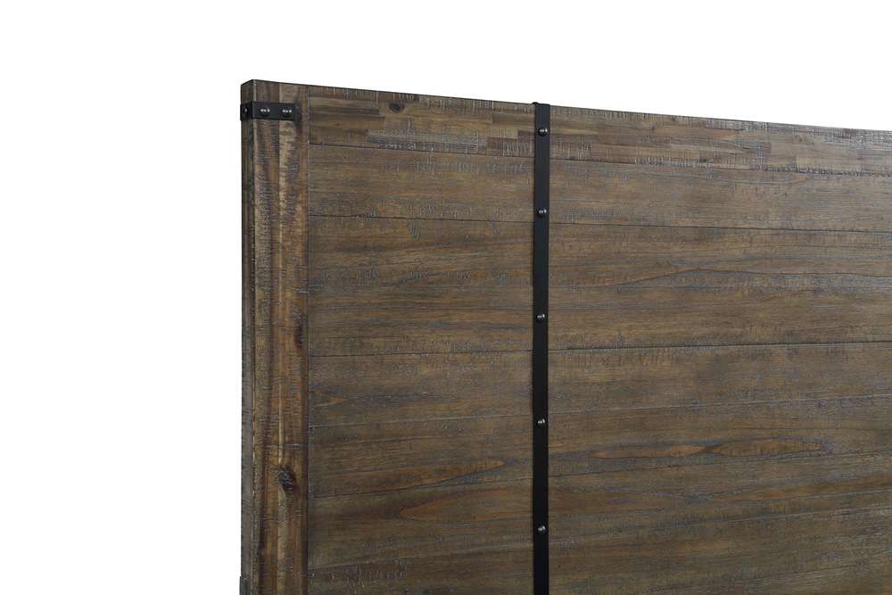 New Classic Furniture - Galleon Walnut 5/0 Queen Bed - 00-1111-300 veiw 5