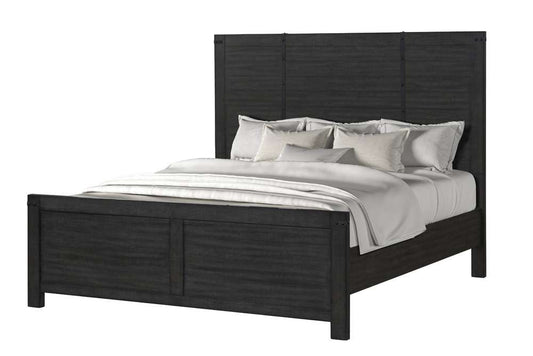 New Classic Furniture - Galleon Wood Queen Bed, Rustic Gray - 00-B1111G-300 veiw 2
