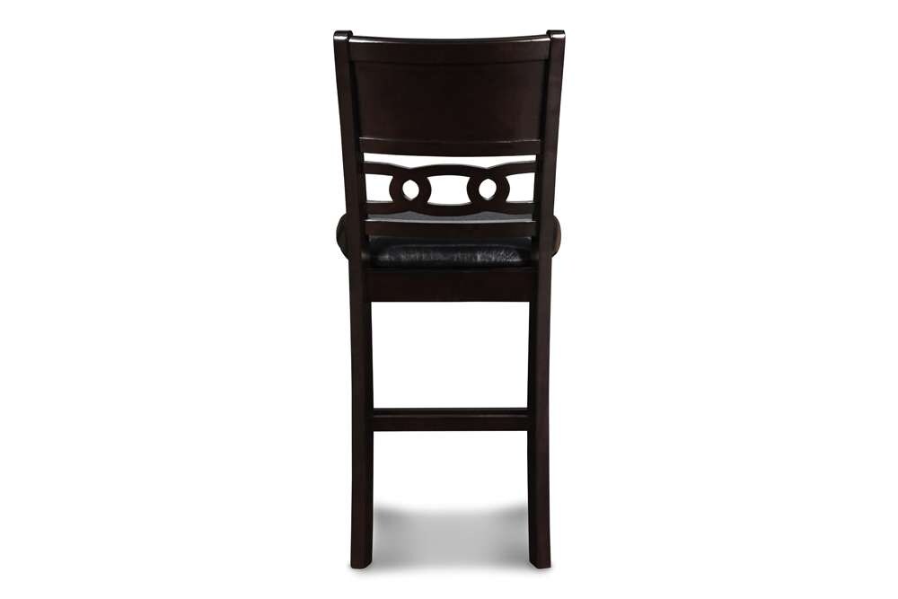 New Classic Furniture - Gia 42in Counter Drop Leaf Table With 2 Chairs-Ebony - D1701-42S-EBY view 9