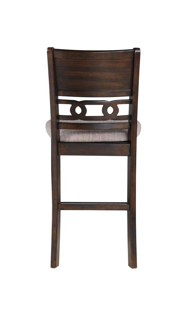 New Classic Furniture - Gia 5Pc 42in Square Counter Table & 4 Chairs-Cherry - D1701-542-CHY view 2