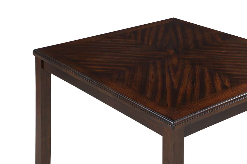 New Classic Furniture - Gia 5Pc 42in Square Counter Table & 4 Chairs-Cherry - D1701-542-CHY view 6