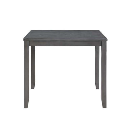 New Classic Furniture - Gia 5Pc 42in Square Counter Table & 4 Chairs-Gray - D1701-542-GRY view 5