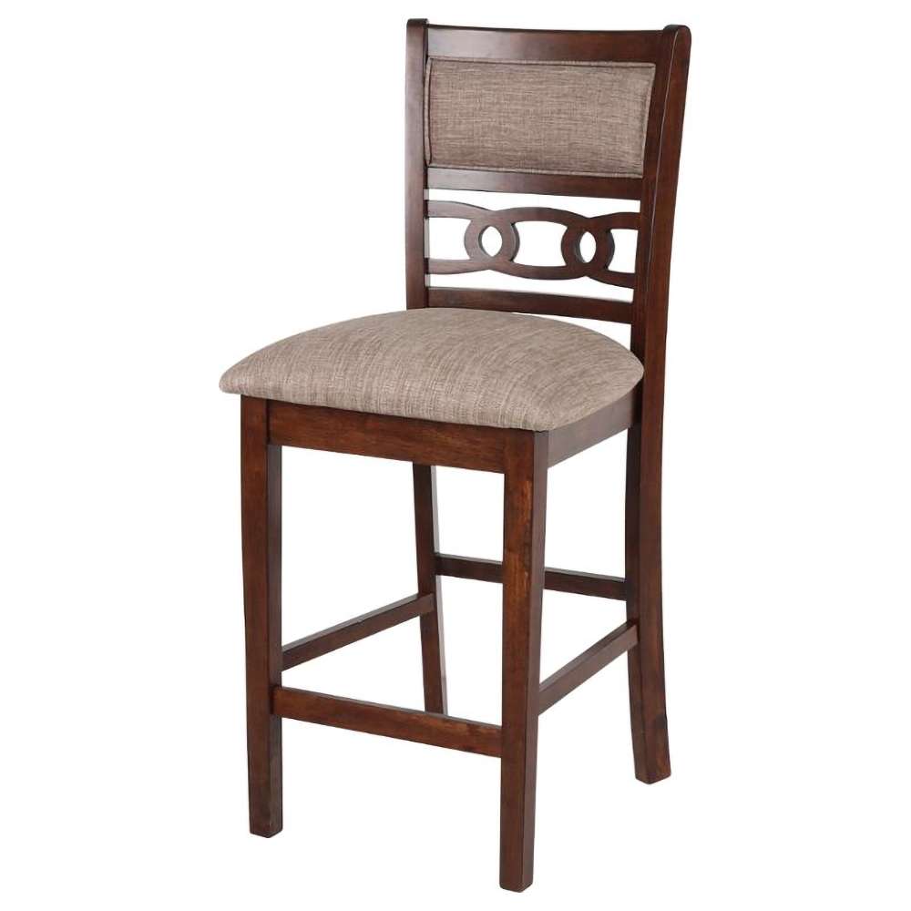 New Classic Furniture - Gia Counter Chairs (Set of 2) -Cherry - D1701-22-CHY view 1