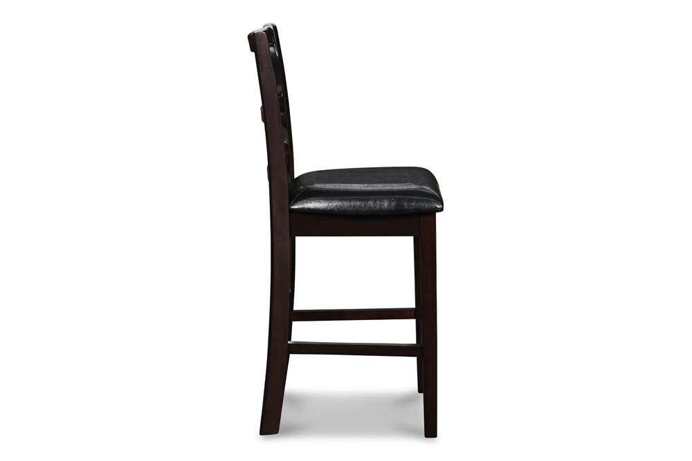 New Classic Furniture - Gia Round Counter Dining 5 Pc Set-Ebony - D1701-52S view 9
