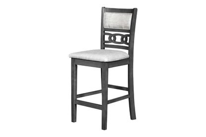 New Classic Furniture - Gia Round Counter Dining 5 Pc Set - Gray - D1701-52S-GRY view 8