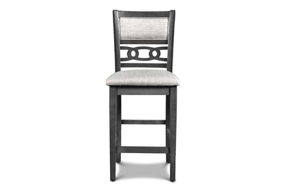 New Classic Furniture - Gia Round Counter Dining 5 Pc Set - Gray - D1701-52S-GRY view 9