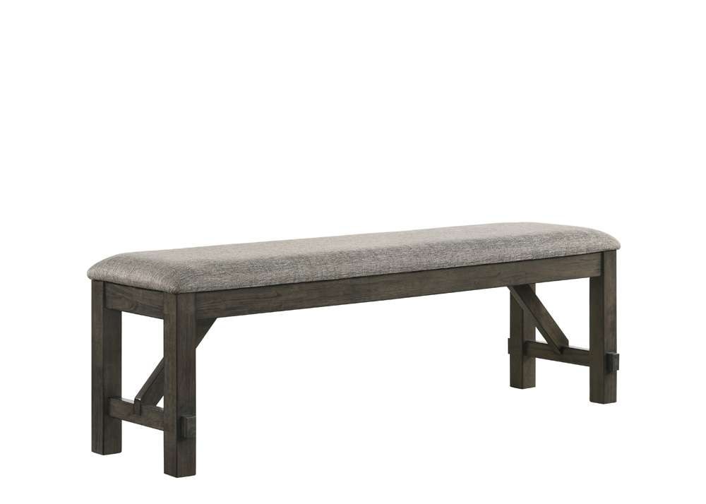 New Classic Furniture - Gulliver Bench-Rustic Brown - D1902-25 veiw 1