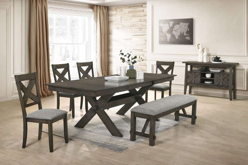 New Classic Furniture - Gulliver Server-Rustic Brown - D1902-30 view 2