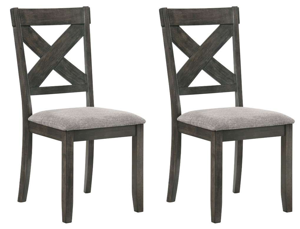 New Classic Furniture - Gulliver Side Chair-Rustic Brown (Set of 2) - D1902-20 view 1