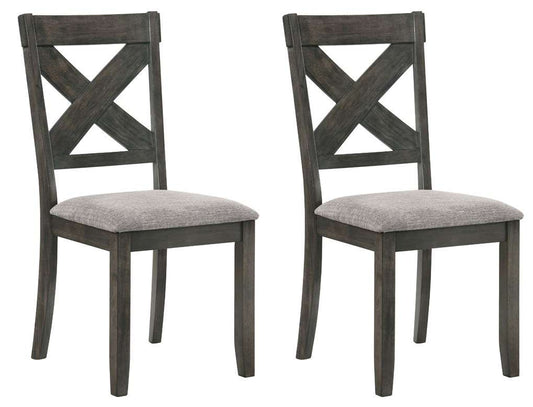New Classic Furniture - Gulliver Side Chair-Rustic Brown (Set of 2) - D1902-20 veiw 1