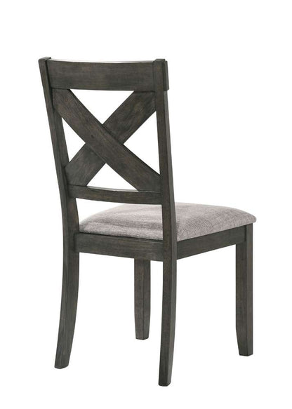 New Classic Furniture - Gulliver Side Chair-Rustic Brown (Set of 2) - D1902-20 veiw 4