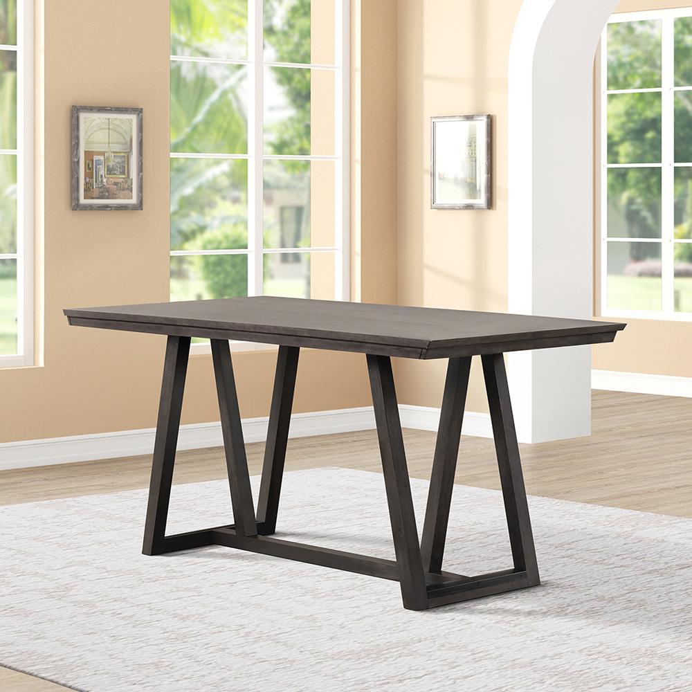New Classic Furniture - High Line Counter Table - Coffee - D4125-12 veiw 1