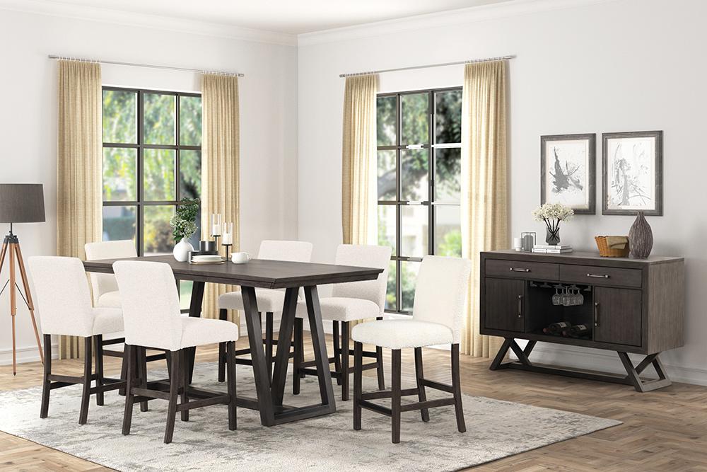 New Classic Furniture - High Line Counter Table - Coffee - D4125-12 veiw 3