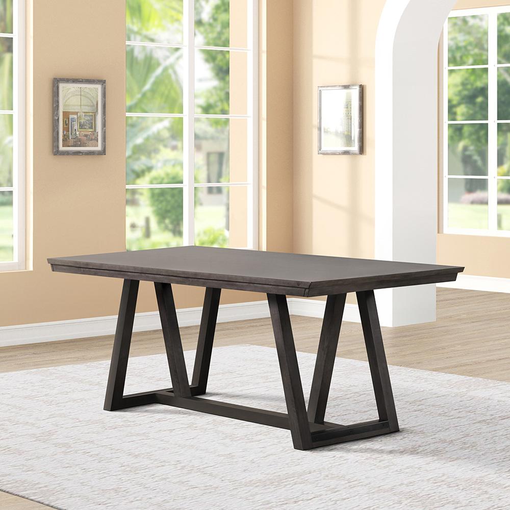 New Classic Furniture - High Line Dining Table - Coffee - D4125-10 veiw 1