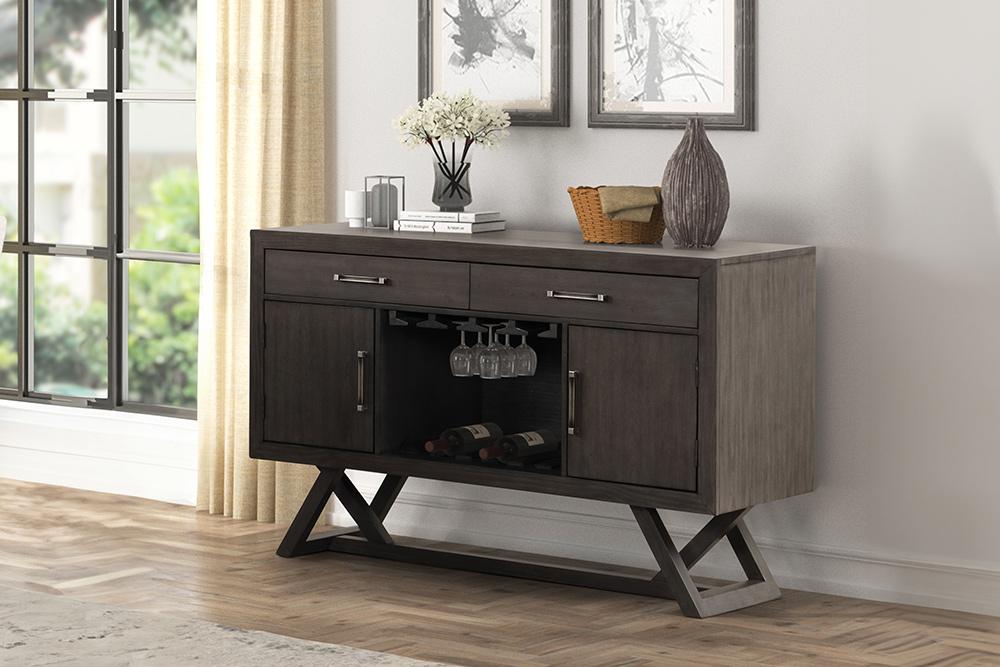 New Classic Furniture - High Line Server - Coffee - D4125-30 view 1