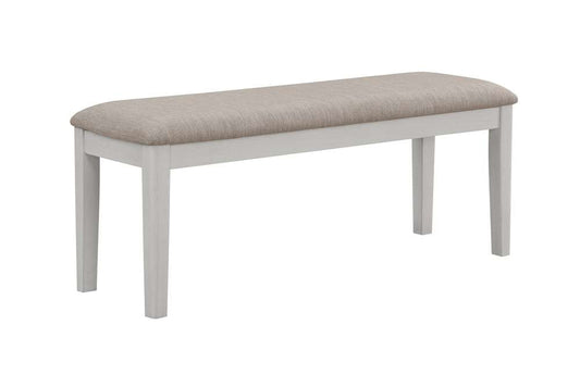 New Classic Furniture - Hudson Dining Bench-Creme - D3832C-25 veiw 1
