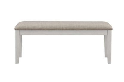 New Classic Furniture - Hudson Dining Bench-Creme - D3832C-25 veiw 2