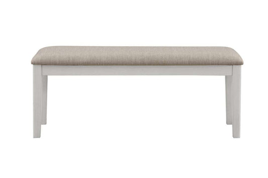 New Classic Furniture - Hudson Dining Bench-Creme - D3832C-25 veiw 2