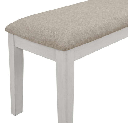 New Classic Furniture - Hudson Dining Bench-Creme - D3832C-25 veiw 4