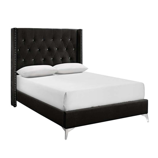 New Classic Furniture - Huxley 4/6 Full Bed Black - 00-3365-400 veiw 1