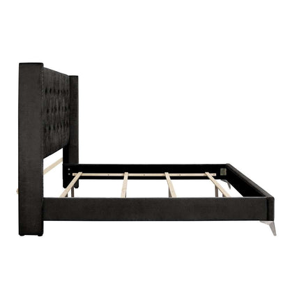 New Classic Furniture - Huxley 5/0 Queen Bed Black - 00-3365-300 veiw 3