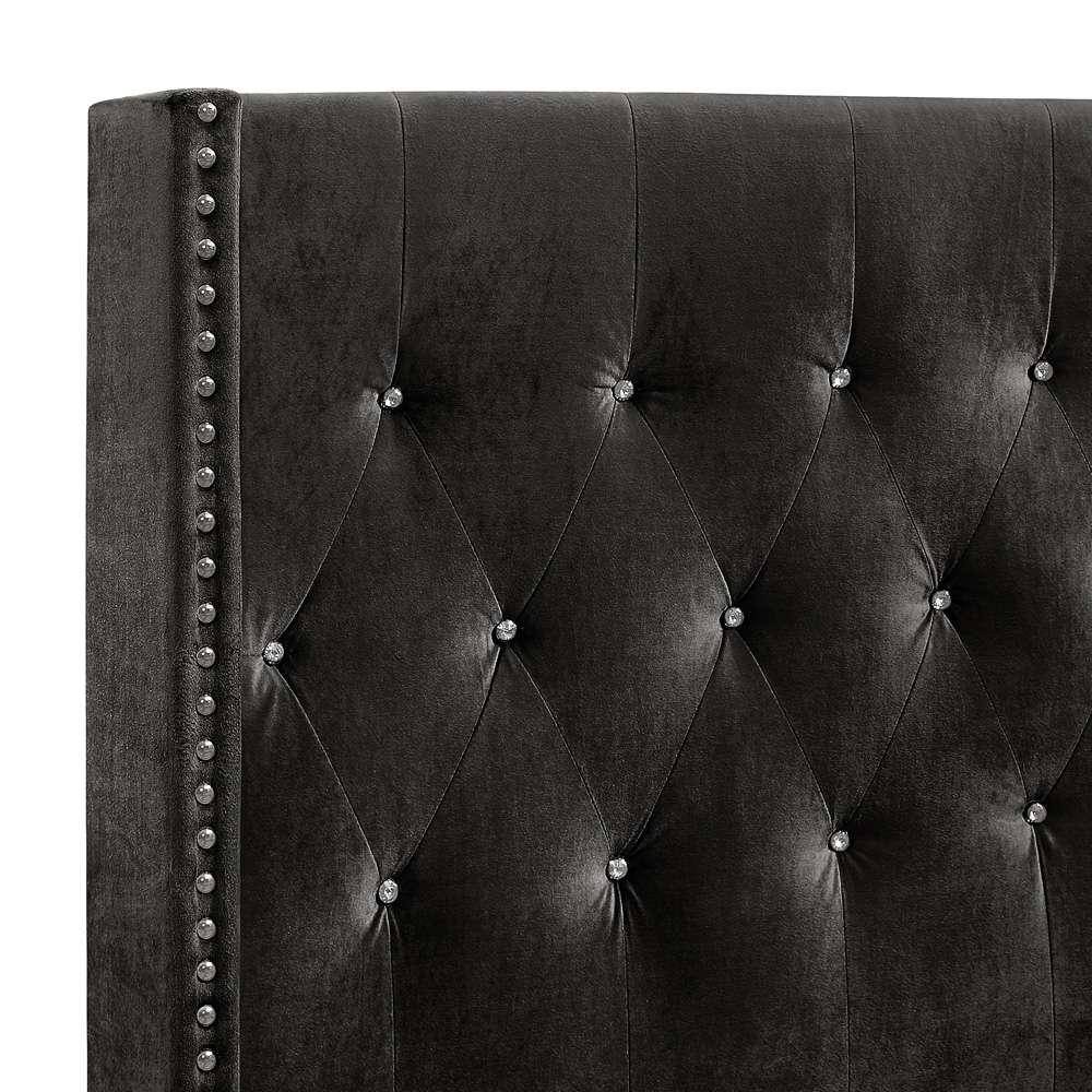 New Classic Furniture - Huxley 5/0 Queen Bed Black - 00-3365-300 veiw 4