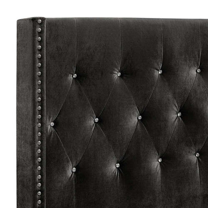 New Classic Furniture - Huxley 5/0 Queen Bed Black - 00-3365-300 veiw 4