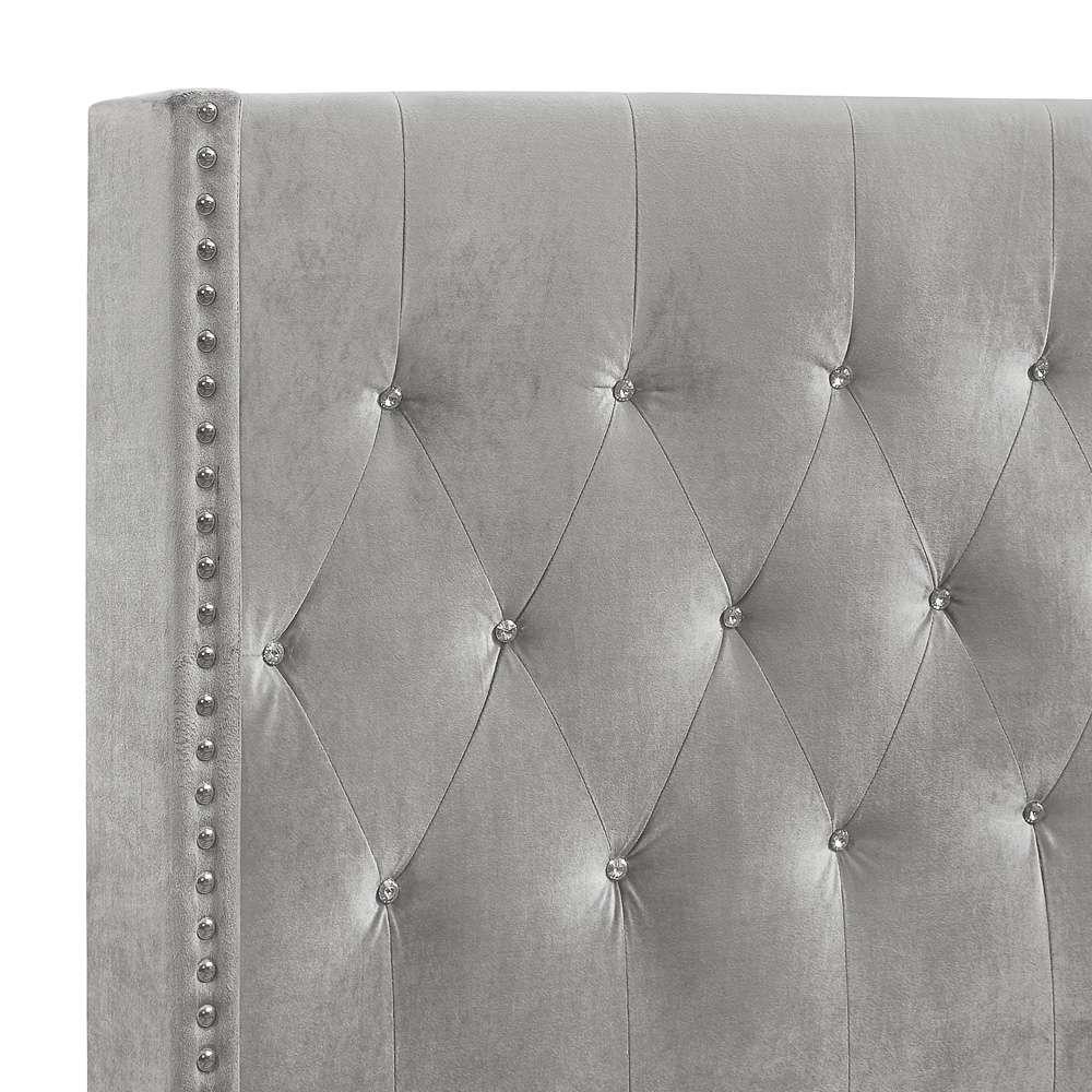 New Classic Furniture - Huxley 5/0 Queen Bed  Gray - 00-3365G-300 veiw 4