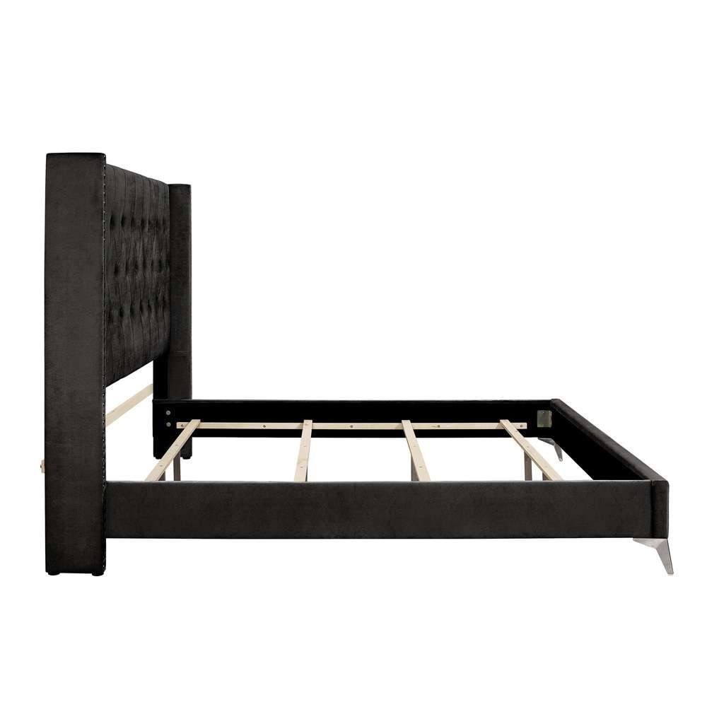 New Classic Furniture - Huxley 6/6 Ek Bed-Black - 00-3365-100 veiw 3
