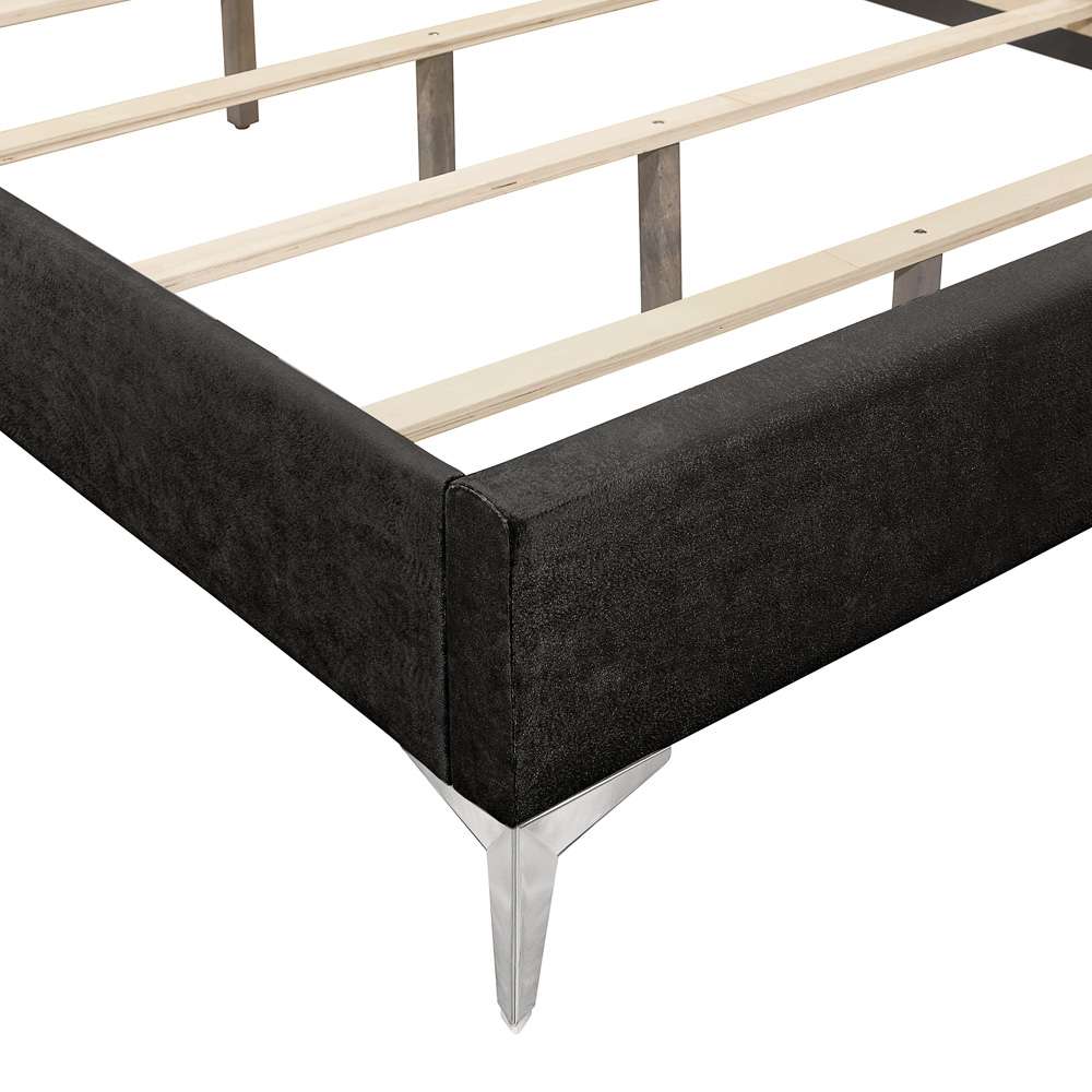New Classic Furniture - Huxley 6/6 Ek Bed-Black - 00-3365-100 veiw 5