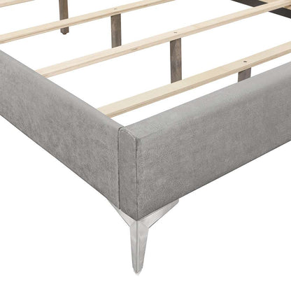 New Classic Furniture - Huxley 6/6 Ek Bed Gray - 00-3365G-100 veiw 5