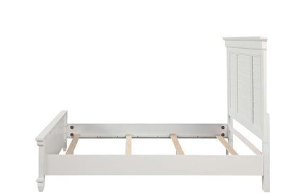 New Classic Furniture - Jamestown  - 5/0 Queen Bed W /Storage - Wht - 00-B2118S-300 veiw 5