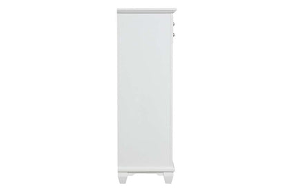 New Classic Furniture - Jamestown Chest- White - B2118-070 view 4