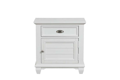 New Classic Furniture - Jamestown Nightstand- White - B2118-040 veiw 3