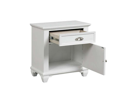 New Classic Furniture - Jamestown Nightstand- White - B2118-040 veiw 5