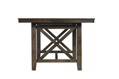 New Classic Furniture - Julius Dining Table-Walnut Brown - D1802-10 veiw 4