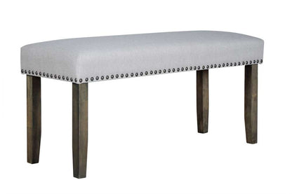 New Classic Furniture - Julius Seating Bench-Walnut Brown - D1802-25 veiw 1