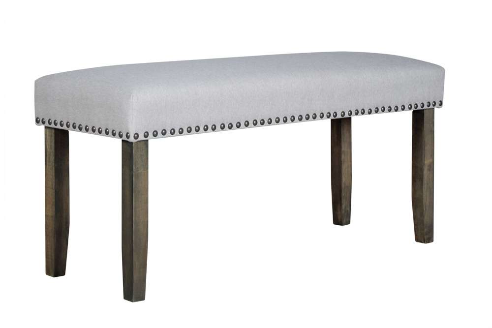 New Classic Furniture - Julius Seating Bench-Walnut Brown - D1802-25 veiw 3