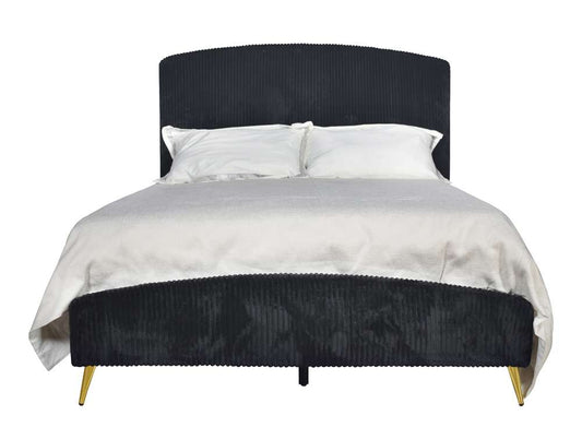 New Classic Furniture - Kailani Black  - 5/0 Queen Bed - 00-4378K-300 veiw 1