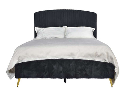 New Classic Furniture - Kailani Black  - 5/0 Queen Bed - 00-4378K-300 veiw 2